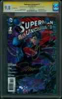 Superman Unchained #1 CGC 9.8 w CGC Signature SERIES