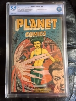 Planet Comics #49 CBCS 5.5 w