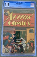 Action Comics #32 CGC 1.8 ow
