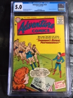 Adventure Comics #222 CGC 5.0 ow/w