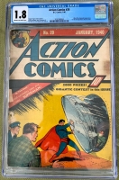 Action Comics #20 CGC 1.8 n/a