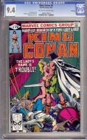 King Conan #6 CGC 9.4 ow/w Winnipeg