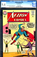 Action Comics #321 CGC 9.4 ow Savannah