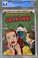 Adventures into the Unknown #35 CGC 6.5 ow/w