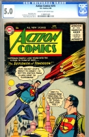 Action Comics #215 CGC 5.0 cr/ow