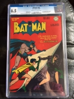 Batman #42 CGC 6.5 cr/ow