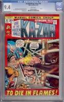 Astonishing Tales #10 CGC 9.4 w