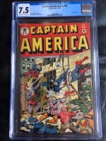 Captain America Comics #42 CGC 7.5 ow/w