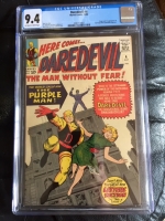 Daredevil #4 CGC 9.4 ow/w