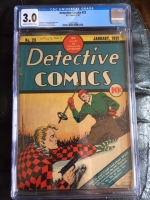 Detective Comics #23 CGC 3.0 cr/ow