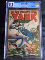 Fighting Yank #20 CGC 5.5 cr/ow