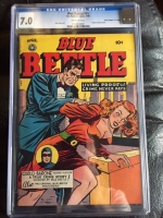Blue Beetle #55 CGC 7.0 ow Davis Crippen ("D" Copy)
