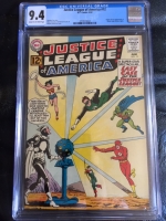 Justice League of America #12 CGC 9.4 cr/ow
