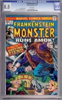 Frankenstein #13 CGC 8.5 w