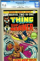 Marvel Two-In-One #2 CGC 9.6 ow/w