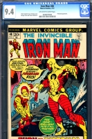 Iron Man #48 CGC 9.4 ow/w