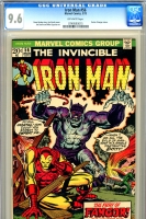 Iron Man #56 CGC 9.6 ow