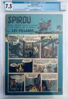Spirou #1071 CGC 7.5 ow/w