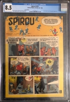 Spirou #1072 CGC 8.5 ow/w