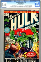 Incredible Hulk #153 CGC 9.6 ow/w