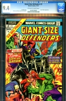Giant-Size Defenders #2 CGC 9.4 ow/w
