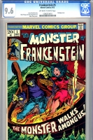 Frankenstein #5 CGC 9.6 ow/w