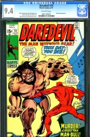 Daredevil #79 CGC 9.4 ow