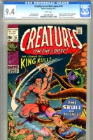 Creatures On The Loose #10 CGC 9.4 w