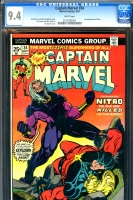 Captain Marvel #34 CGC 9.4 w