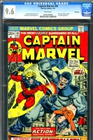 Captain Marvel #30 CGC 9.6 w