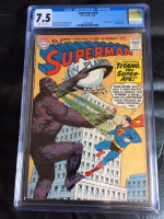 Superman #138 CGC 7.5 ow/w