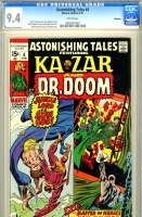 Astonishing Tales #4 CGC 9.4 w