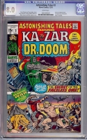 Astonishing Tales #3 CGC 8.0 w