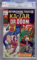 Astonishing Tales #4 CGC 6.5 w