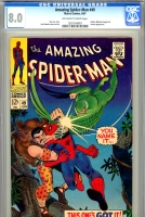 Amazing Spider-Man #49 CGC 8.0 ow/w