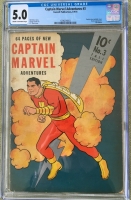 Captain Marvel Adventures #3 CGC 5.0 cr/ow