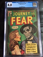 Journey Into Fear #20 CGC 4.0 cr/ow