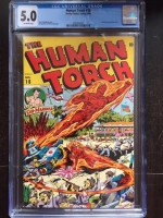 Human Torch #18 CGC 5.0 ow