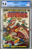 Defenders #7 CGC 9.8 ow/w
