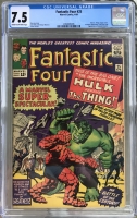 Fantastic Four #25 CGC 7.5 cr/ow