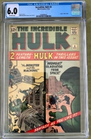 Incredible Hulk #4 CGC 6.0 ow