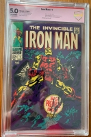 Iron Man #1 CBCS 5.0 ow