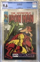 Iron Man #2 CGC 9.6 ow/w