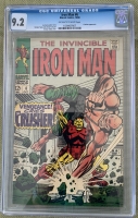 Iron Man #6 CGC 9.2 ow/w