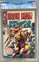 Iron Man And Sub-Mariner #1 CGC 9.2 ow/w