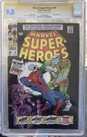 Marvel Super-Heroes #14 CGC 9.0 ow/w CGC Signature SERIES