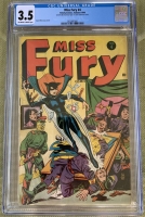 Miss Fury #4 CGC 3.5 ow/w