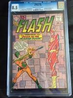 Flash #126 CGC 8.5 cr/ow
