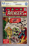 Avengers #1 CBCS 8.5 ow/w CBCS Authentic Signature