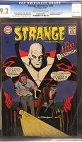 Strange Adventures #206 CGC 9.2 cr/ow Seattle Drug Store Collection